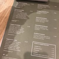 Menu   at Café marais in Konstanz