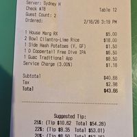  at Barrio Tacos Tampa in Tampa