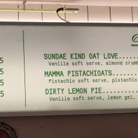 Menu change every week at Oatly - Pop-Up in Paris