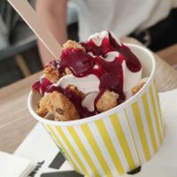 Sundae kind oat love at Oatly - Pop-Up in Paris