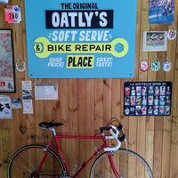 Lady week's interior at Oatly - Pop-Up in Paris