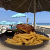   at Frank Burger Bar in Crete