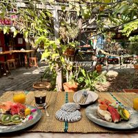 Vegan pancakes at Marktub Guest House in Jardim Do Mar