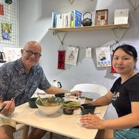 My Wife & I enjoyed our plant based meal in a nice cosy and friendly atmosphere !  at XinAn Vegan - 心安素食 in Guangzhou