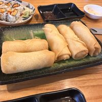 Veggie spring rollls  at Jin Sushi & Ramen in Saco
