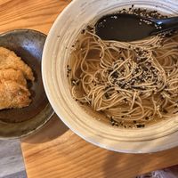 Veggie Ramen + veggie tempura   at Jin Sushi & Ramen in Saco