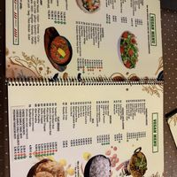 Menu as of Oct 25  at Tinge of Turmeric in Tenerife