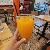 Mango Juice at Lava Shawarma - W 23rd in New York City