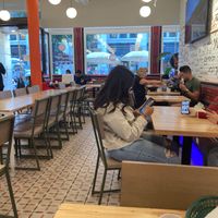 Inside at Lava Shawarma - W 23rd in New York City