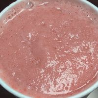 Pomegranate plunge smoothie at Tropical Smoothie Cafe in Palm Coast
