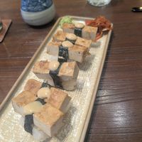 Tofu nigiri at Akira - Modern Asian in Nairobi