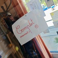 Dont forget to réserve ! at Crêperie de l'Abbaye de Beauport in Paimpol