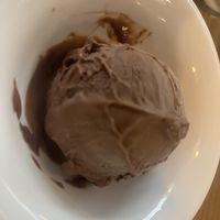 Chocolate coconut gelato  at Avling in Toronto