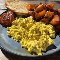 Vegan brunch. Filling and tasty - tofu scramble done well!  at Avling in Toronto