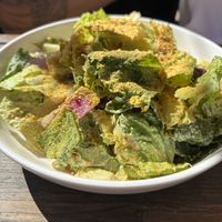 Their Caesar salad, which is Vega by default.  at Avling in Toronto