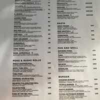 Vegan options on the menu  at Lemanja Uluwatu in Ungasan