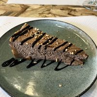 Tarta de nutella vegana  at Lila in Leliana