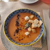 Gazpacho andaluz at Lila in Leliana