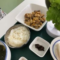 Tofu ssambap  at Kongalne - 콩알네 in Jeonju