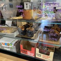 Cakes at Black Cat in East London