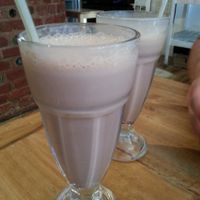 Vegan milkshakes at Black Cat in East London