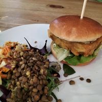 Spanish omelette sandwich - the taste was beyond incredible at Black Cat in East London