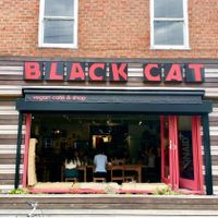 front with open air windows :)) at Black Cat in East London