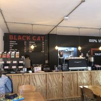 The new Black Cat counter  at Black Cat in East London