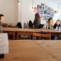 interior at Black Cat in East London