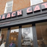 front at Black Cat in East London