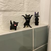 Cat figurines!!   at Black Cat in East London