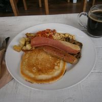 Black Cat Vegan Fry Up at Black Cat in East London