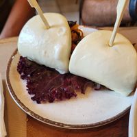 Vegan Bao buns at Thang Long Vietnamese Restaurant in Athens