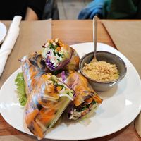 Vegan Fresh rolls at Thang Long Vietnamese Restaurant in Athens