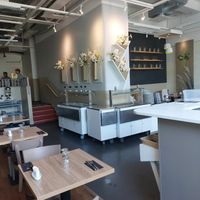 Restaurant interior at Indus in Helsinki