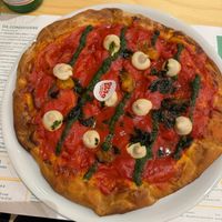 Queen of hearts pizza absolutely amazing  at Pit'sa in Milan
