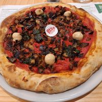 Aubergine with cashew butter at Pit'sa in Milan