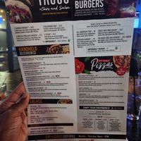 Menu at The Brass Tap in Plano