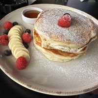 Vegan pancakes  at Bitter in Tirana