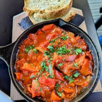 Shakshouka at Bitter in Tirana