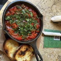 Vegan Shakshouka  at Bitter in Tirana