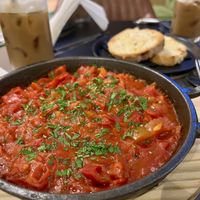 Vegan shakshuka   at Bitter in Tirana