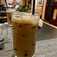 Iced latte   at Bitter in Tirana