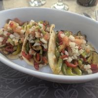 Vegan tacos at Bitter in Tirana