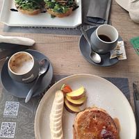 Vegetarian (maybe vegan) French toast at Bitter in Tirana
