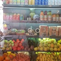 Fridge section at PLANT SHACK - Palma City in Mallorca
