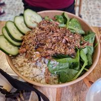 Pulled Jackfruit Bowl at PLANT SHACK - Palma City in Mallorca
