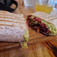 Falafel Wrap at PLANT SHACK - Palma City in Mallorca