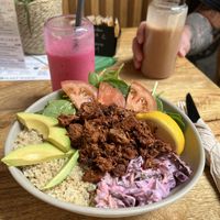 BBQ Jackfruit Poke  at PLANT SHACK - Palma City in Mallorca