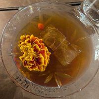 Diplomatiko delice Cocktail at Le Chante Clair in Saintes-maries-de-la-mer